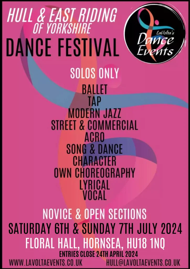 Hull & East Riding of Yorkshire LaVolta's Dance Events